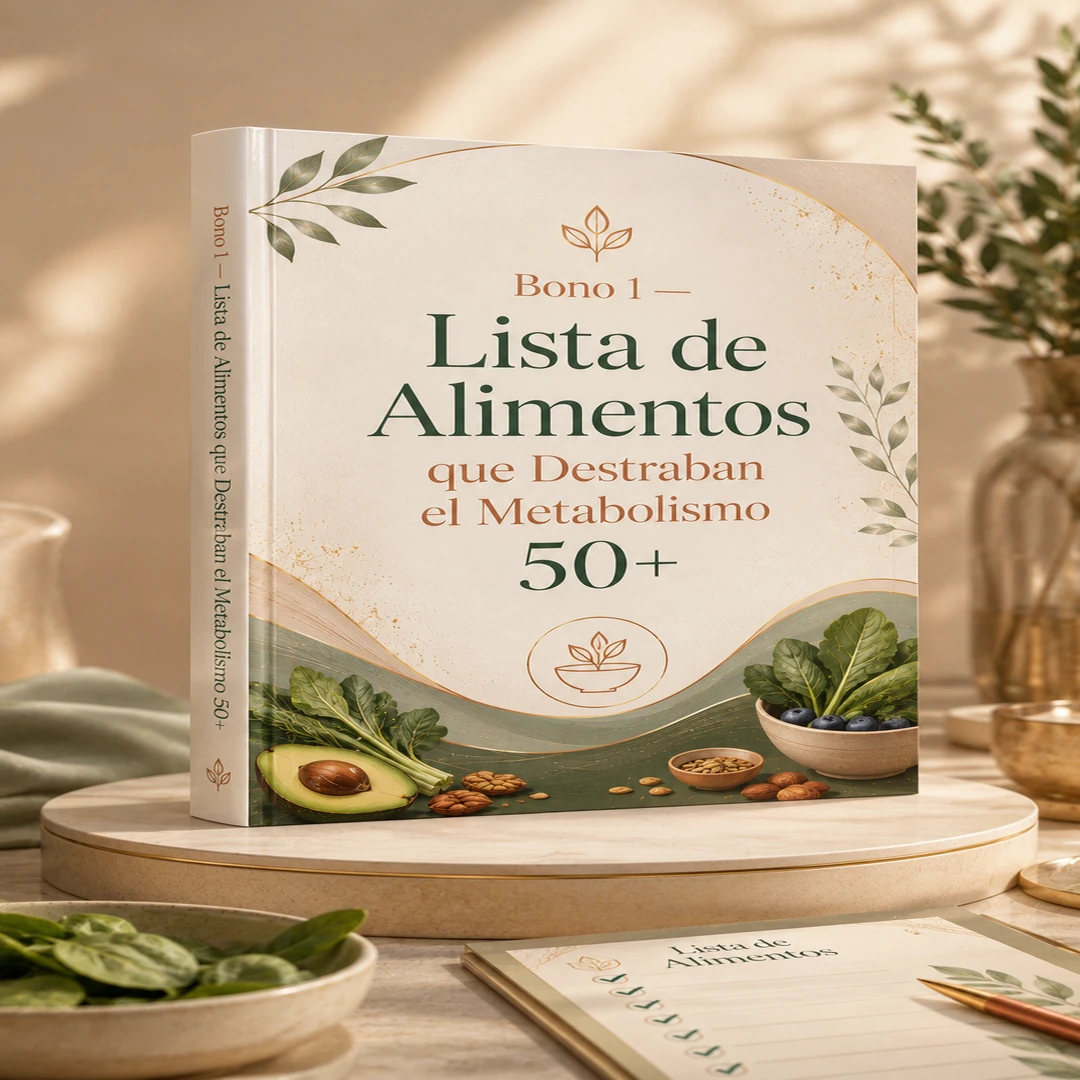 Lista de Alimentos que Destraban el Metabolismo 50+