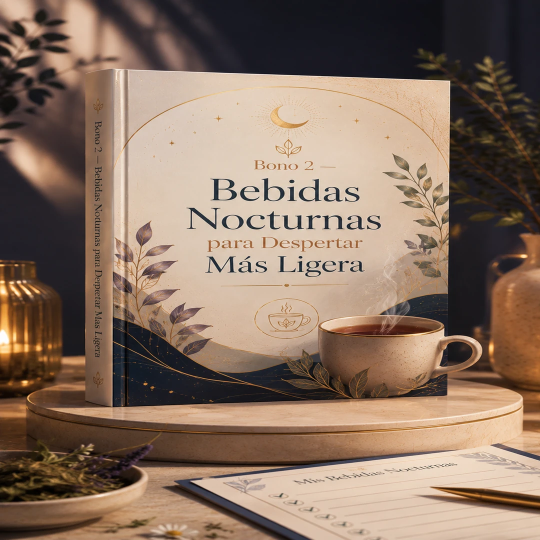 Bebidas Nocturnas para Despertar Más Ligera