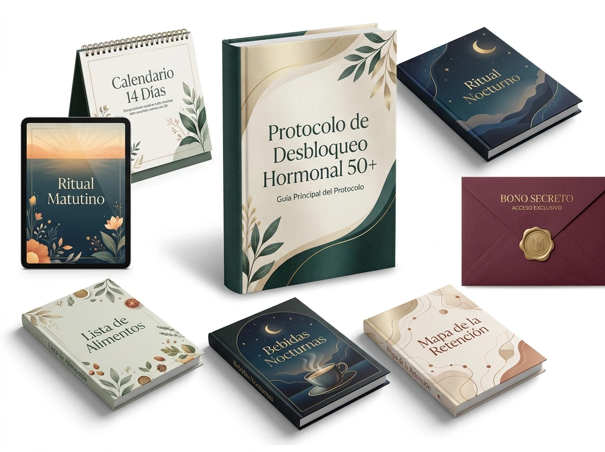 Colección completa del Protocolo de Desbloqueo Hormonal 50+